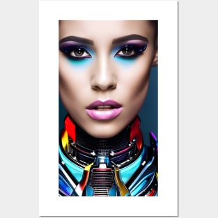 Hot Cyborg Posters and Art